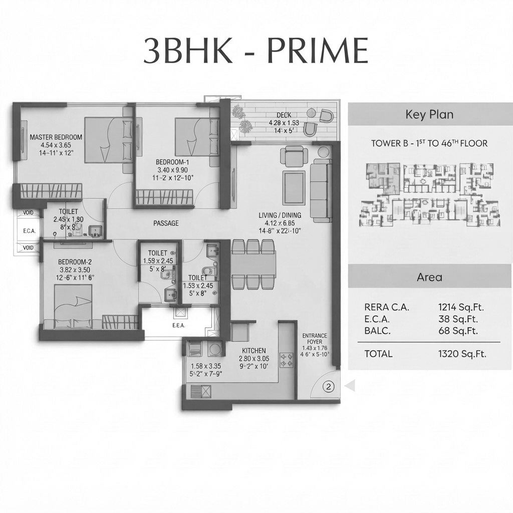 Premium 3BHK